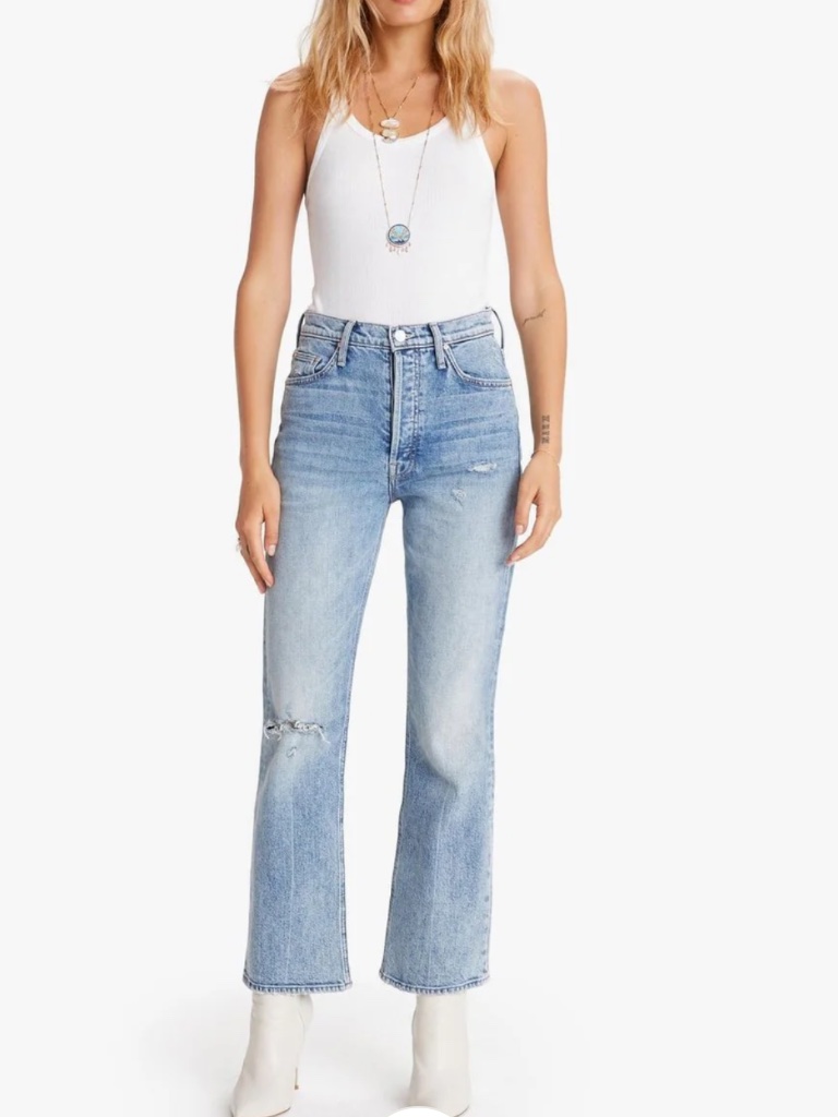 Mother Jeans The Tripper Superior Women's Size 27 Distressed